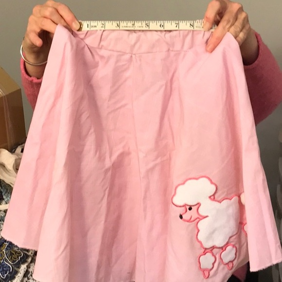 Poodle Skirt, Child’s 4 year old wore it. 2 additional poodle application’s - Picture 2 of 4